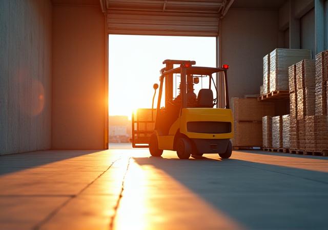 Cross-docking operations at Glenville warehouse
